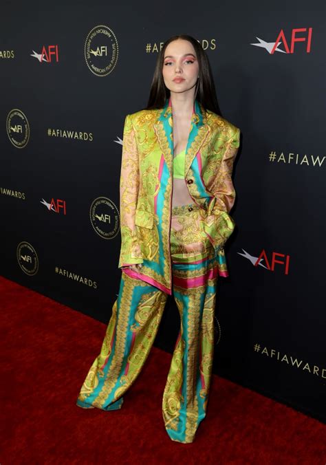 e camerons versace suit is straight from the runway ...|Dove Cameron's Printed Versace Suit Is Straight .